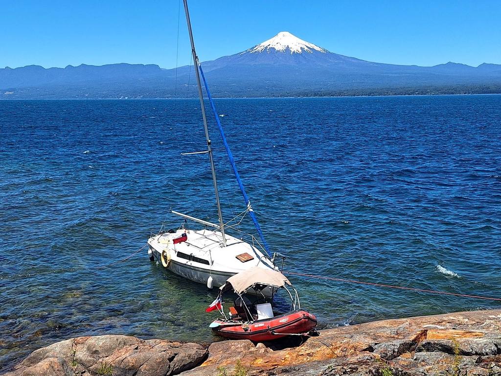 Paisaje del Lago Villarrica