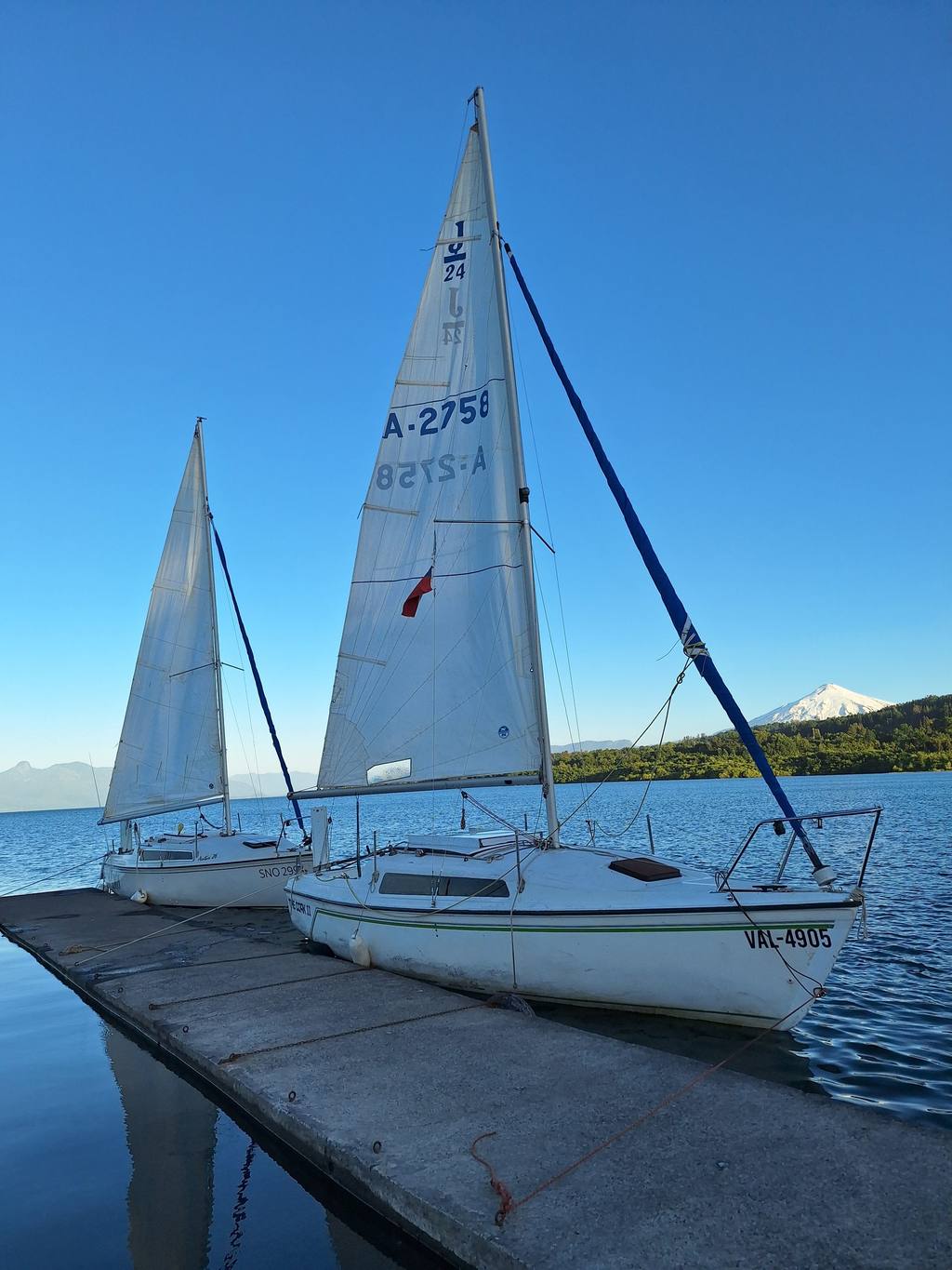Paseo en velero por el Lago Villarrica