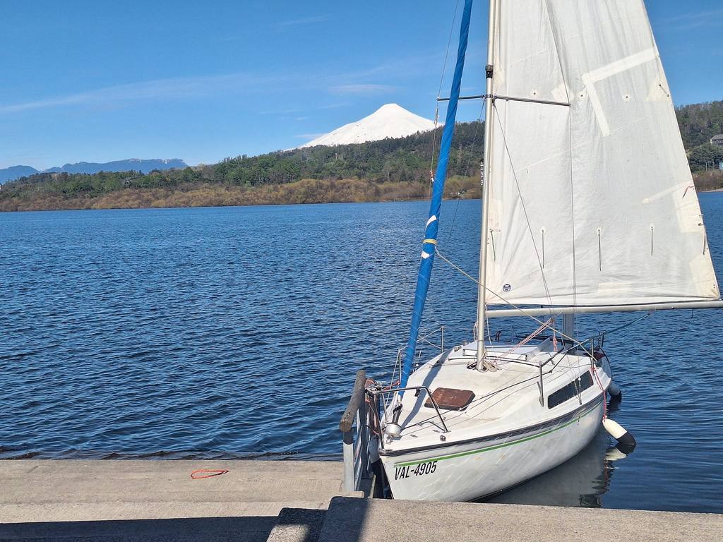 Paseo en velero por el Lago Villarrica