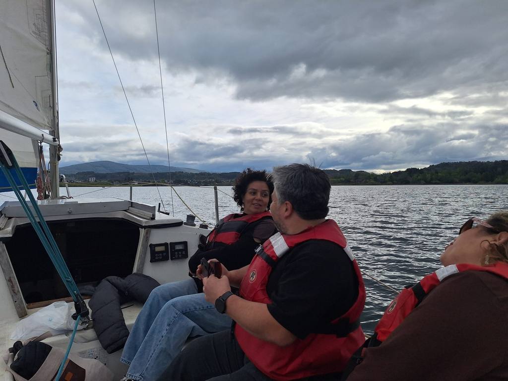 Paseo en velero por el Lago Villarrica