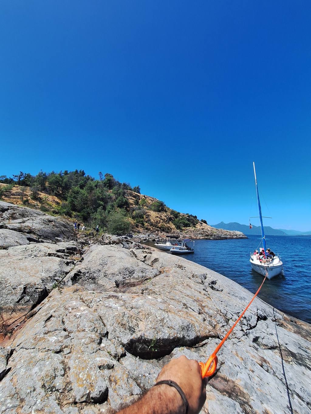 Paseo en velero por el Lago Villarrica